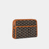 Goyard Jouvence PM Toiletry Bag Black And Natural , Front