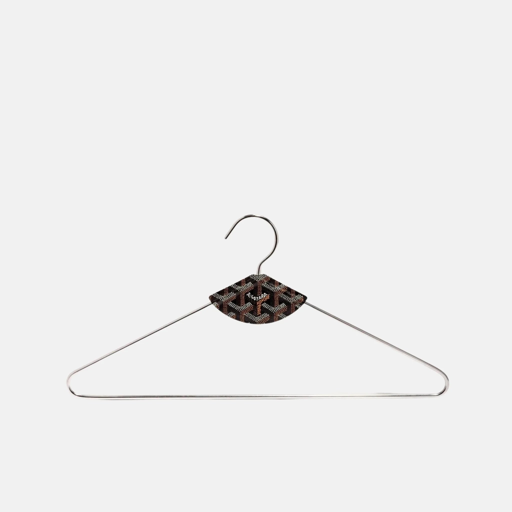 Goyard Livree Pair of Hangers, Black, Front
