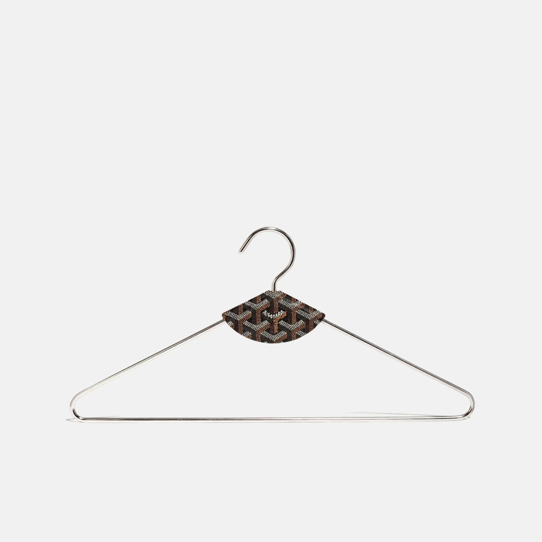 Goyard Livree Pair of Hangers, Black and Tan, Front