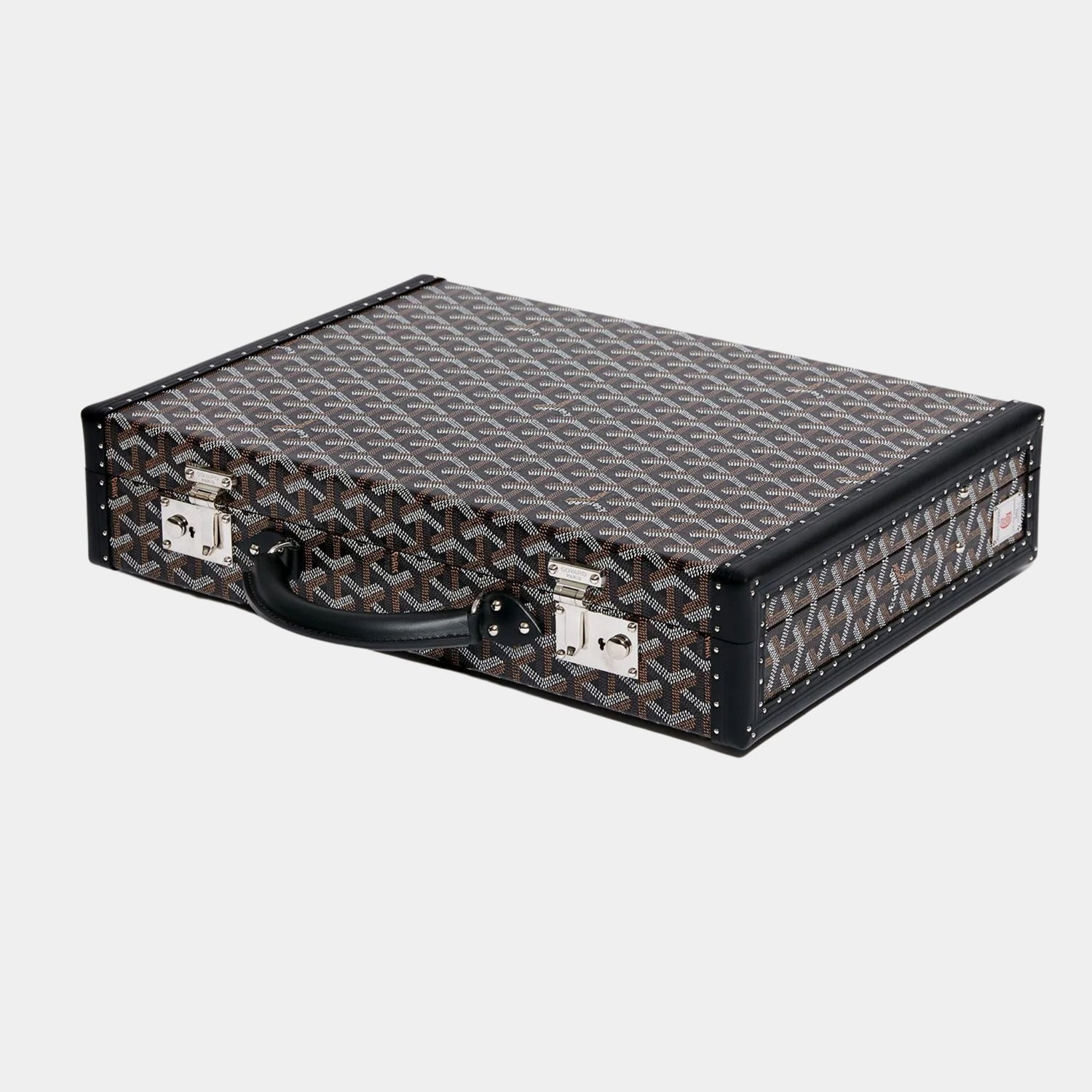 Goyard Manoir PM Document Case, Black, Side View