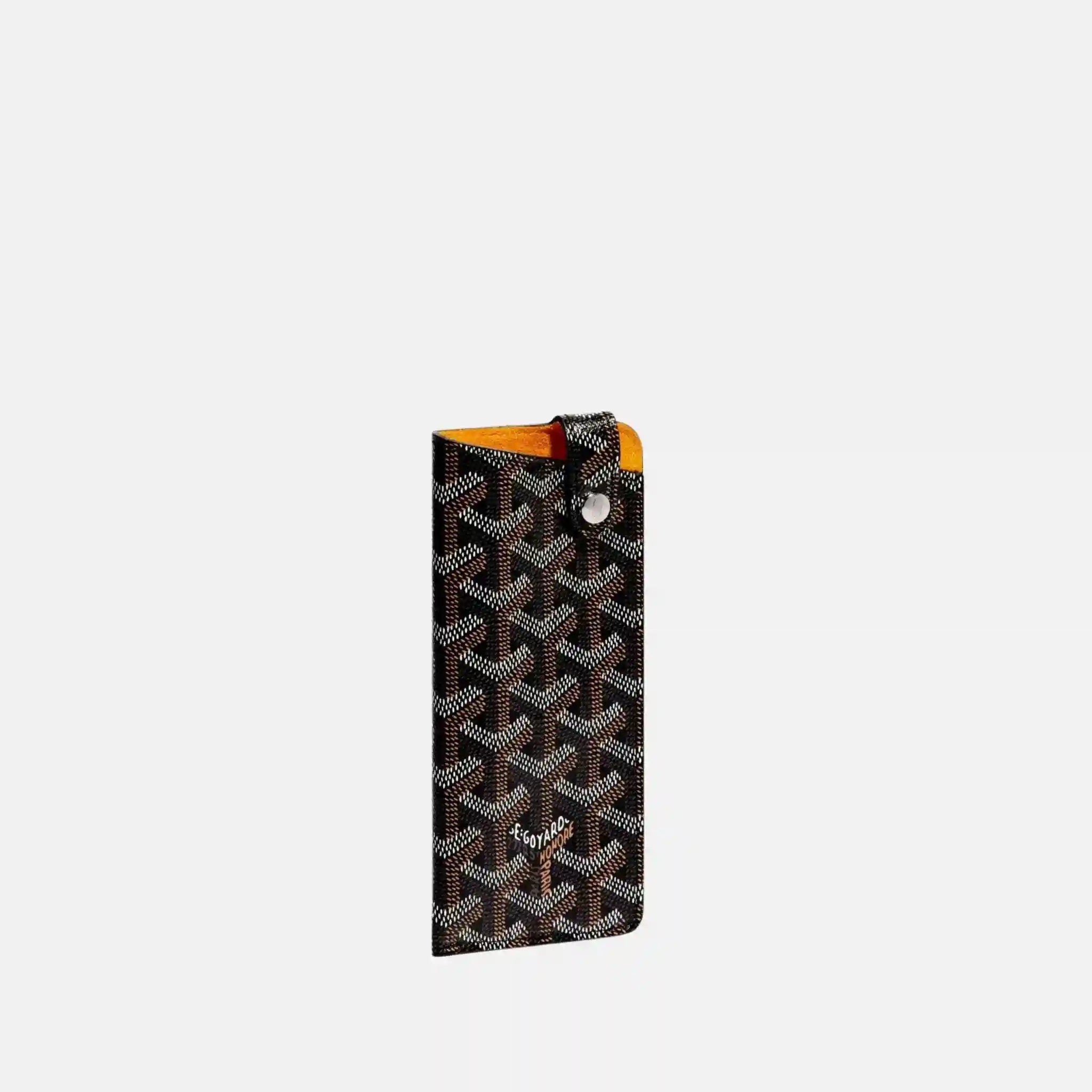 Goyard Montmartre PM Glasses Case, Black