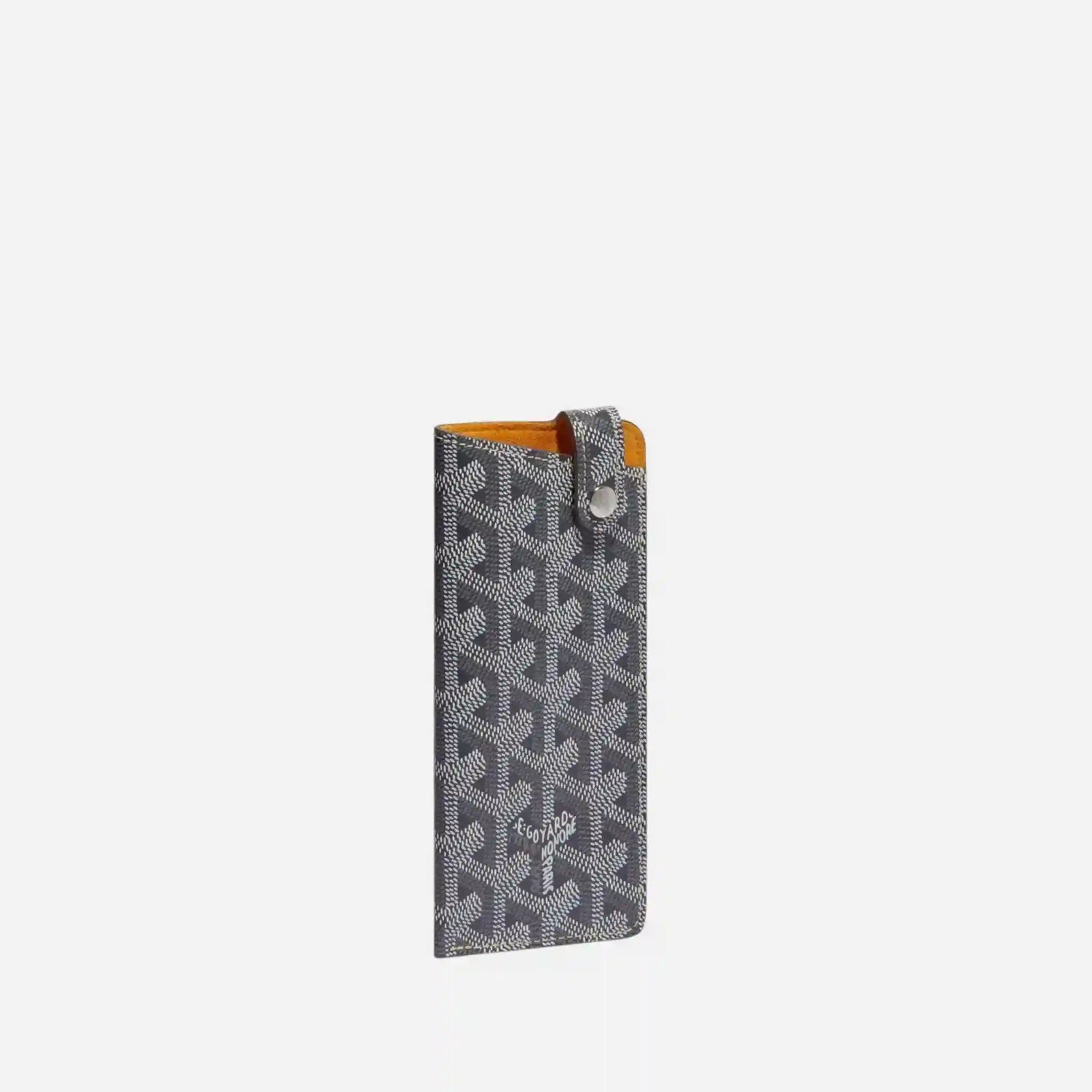 Goyard Montmartre PM Glasses Case, Grey