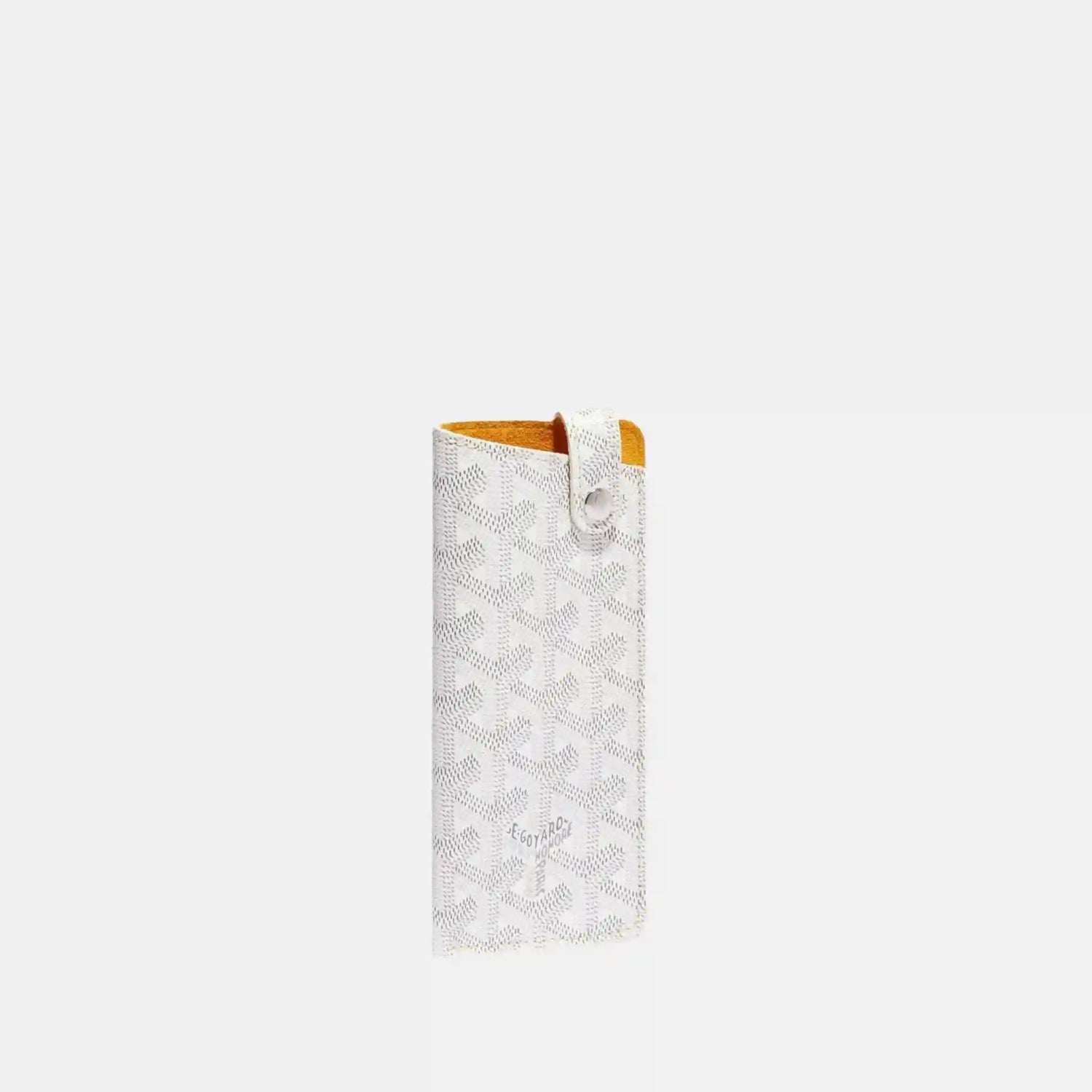 Goyard Montmartre PM Glasses Case, White