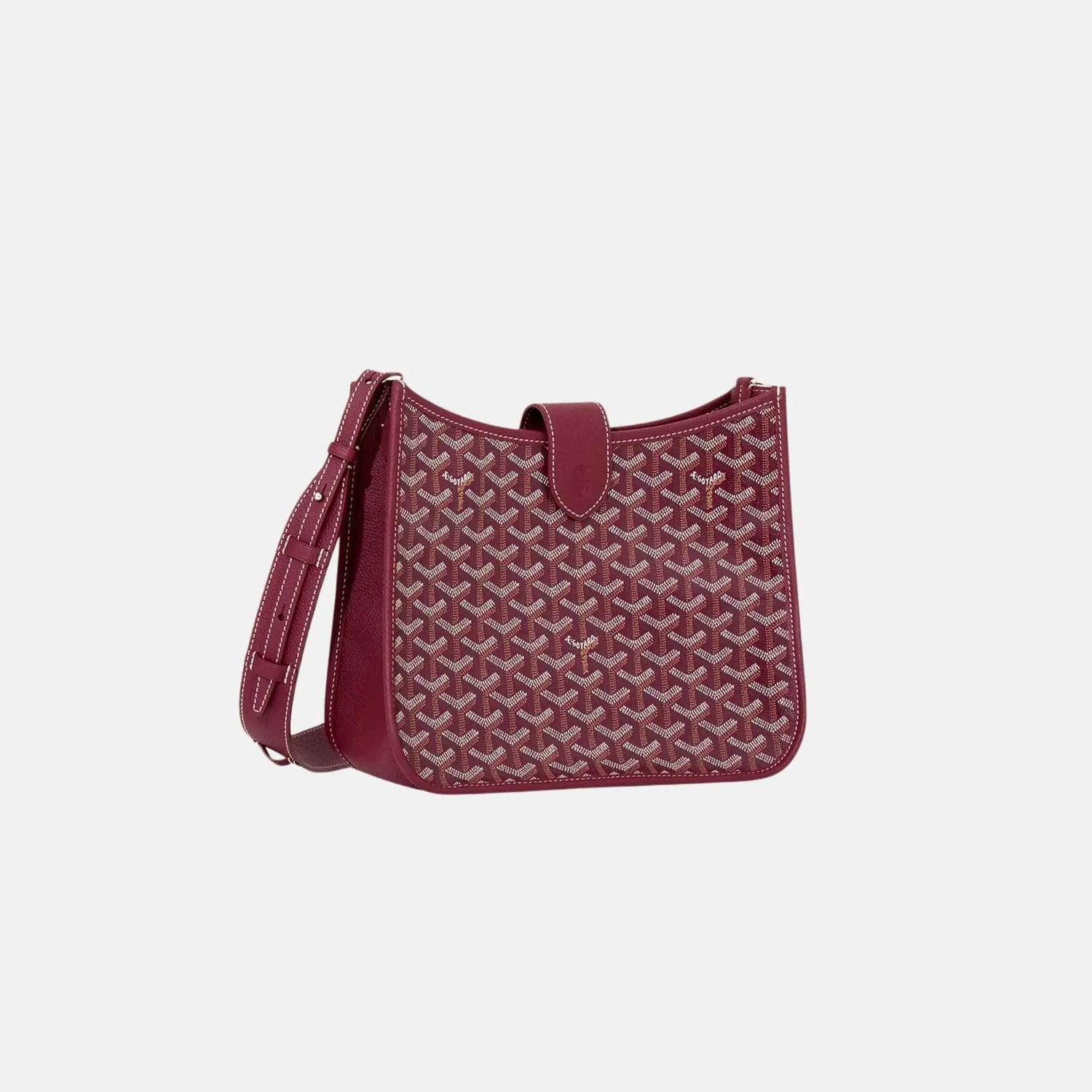 Goyard Musette Bag, Burgundy