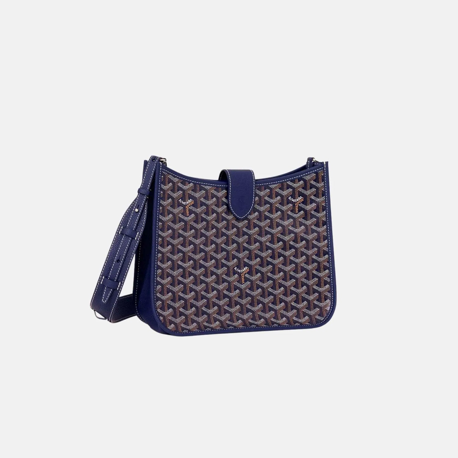 Goyard Musette Bag, Navy Blue