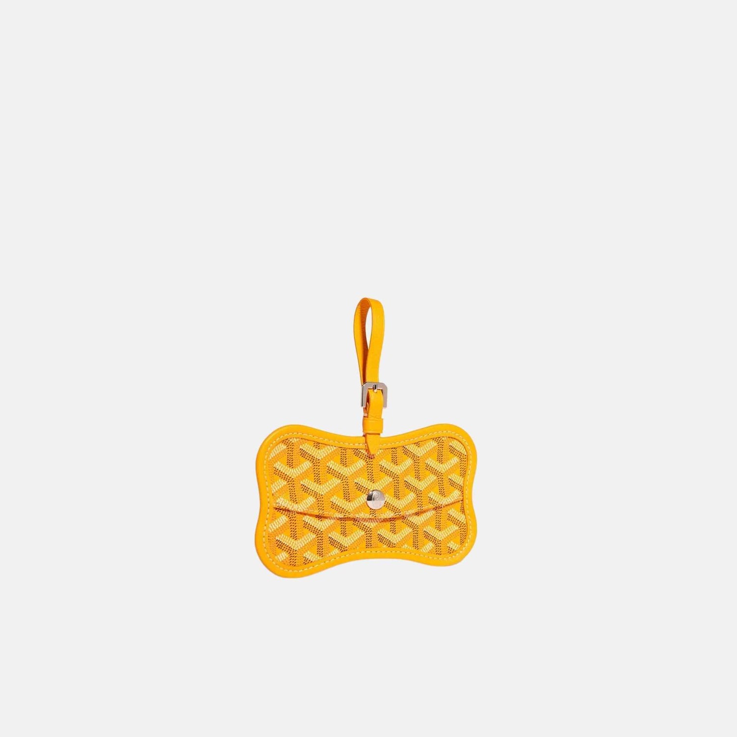 Goyard Os Grey Luxury Dog Pocket, yellow, Front