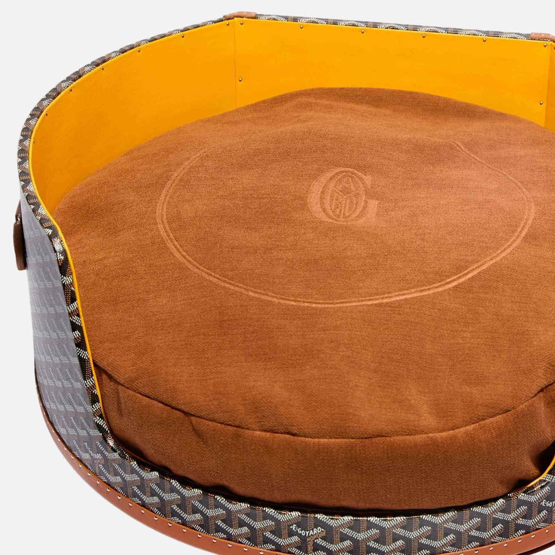 Goyard Paniere Luxury Pet Trunk, Inside