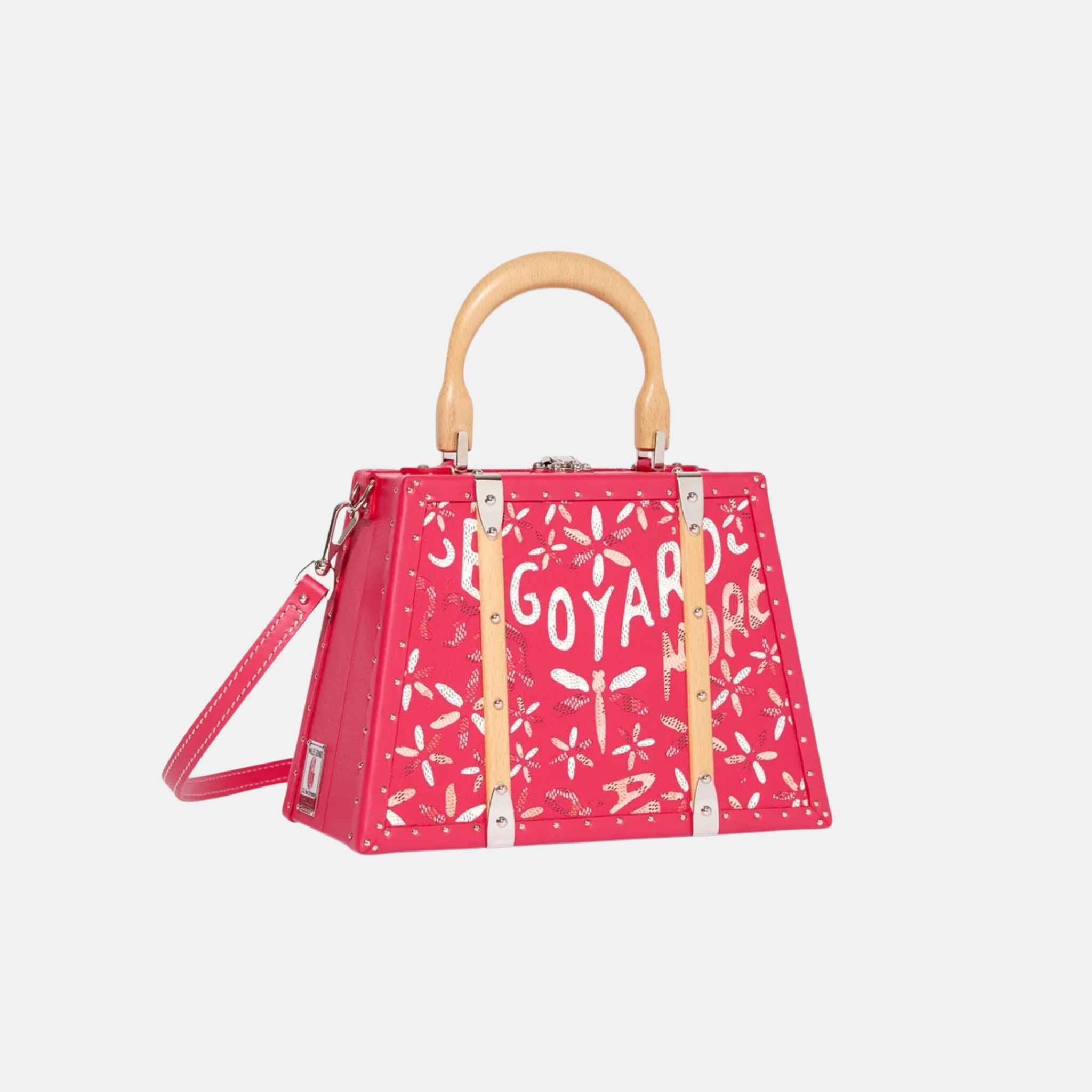 Goyard Saigon Mini Pink Buy Goyard Mini Saigon Calfskin Red Maxuria