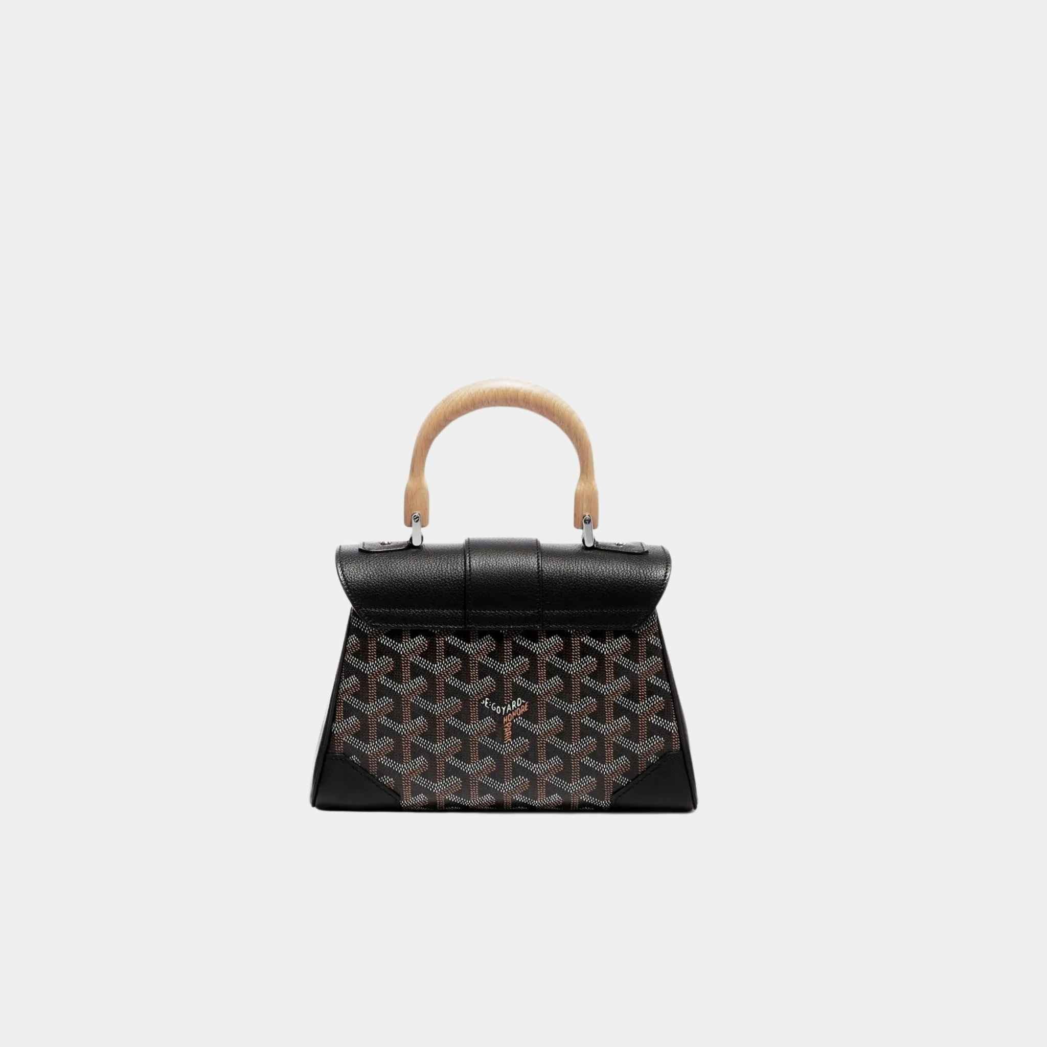 Goyard Saigon Mini Souple Black, Back