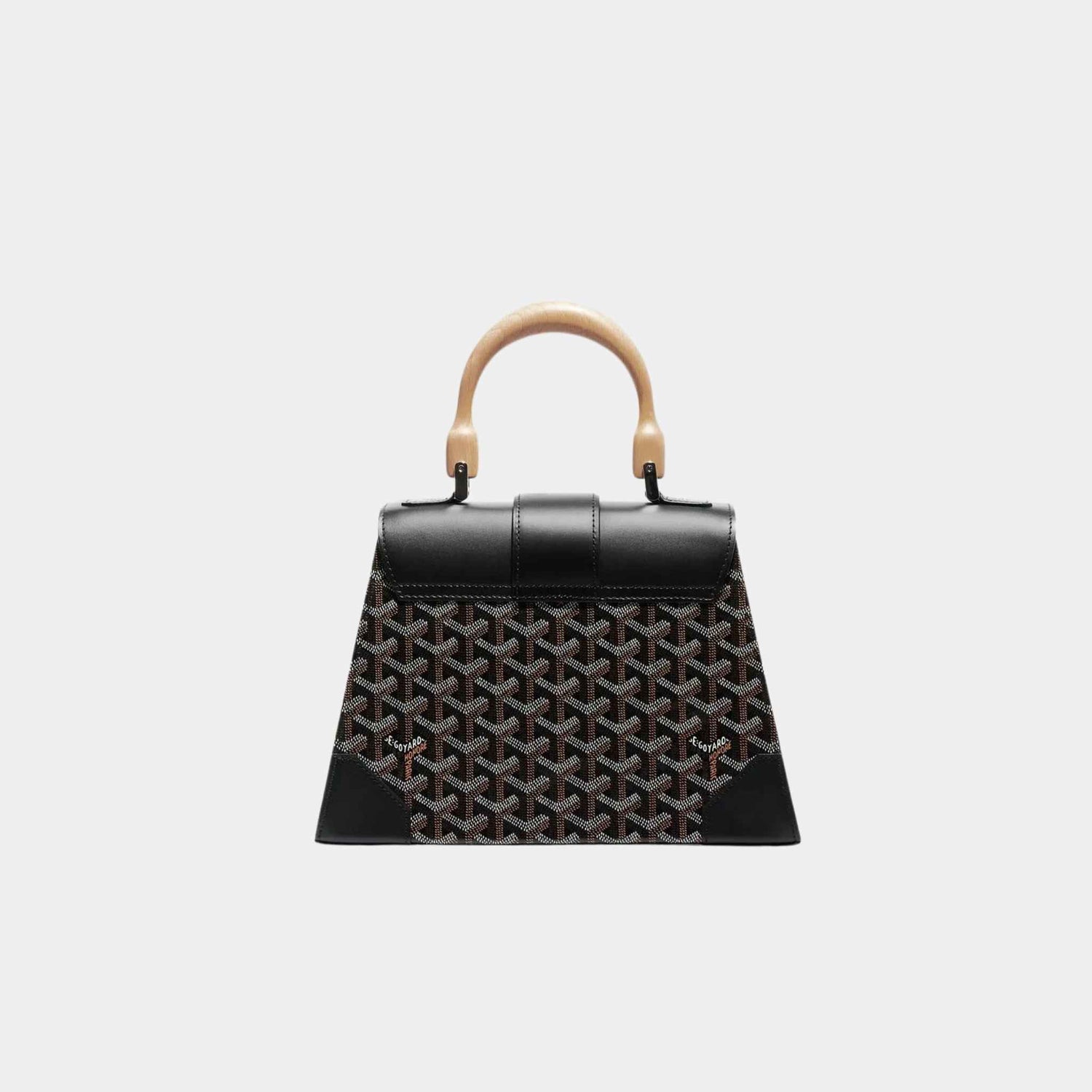 Goyard Saïgon PM Bag, Black, Back View