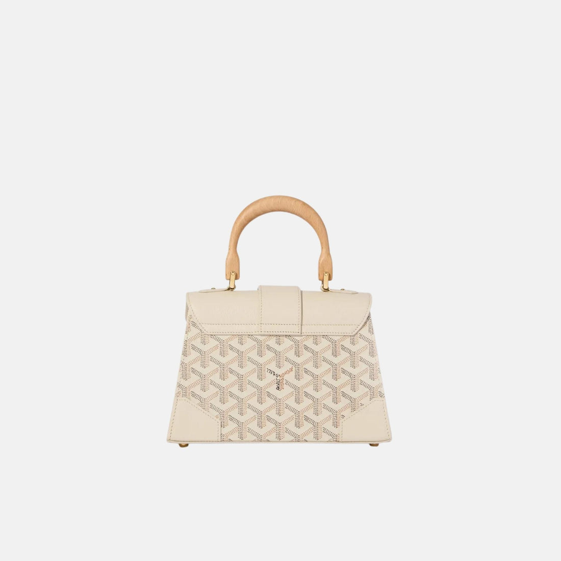 حقيبة Goyard Saigon Structure Mini بتطريز الصبار، إصدار محدود، من الخلف