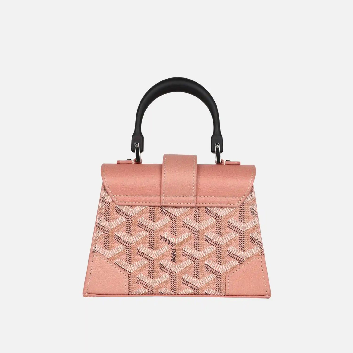 Goyard Saigon Structure Nano Bag 2024, Back, Pearly Coarl