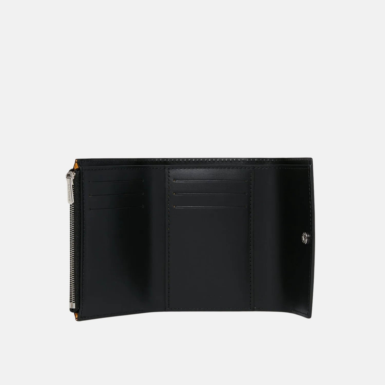 Goyard Saint Gabriel Wallet, Black, Inside