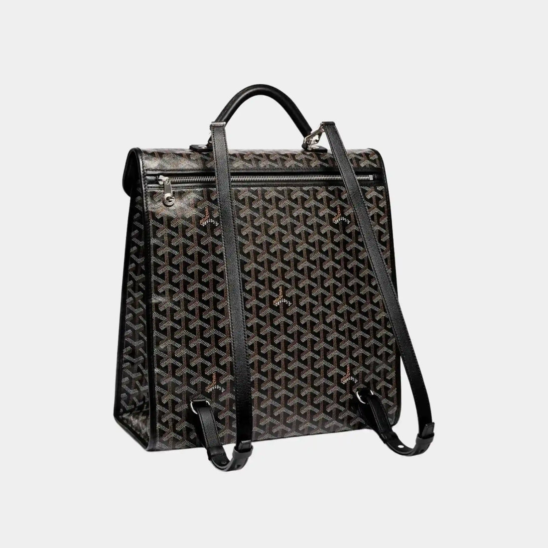 حقيبة ظهر Goyard Saint Léger، سوداء، منظر خلفي