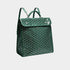 Goyard Saint Léger Backpack, Green, Front View