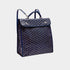 Goyard Saint Léger Backpack, Navy Blue, Front View