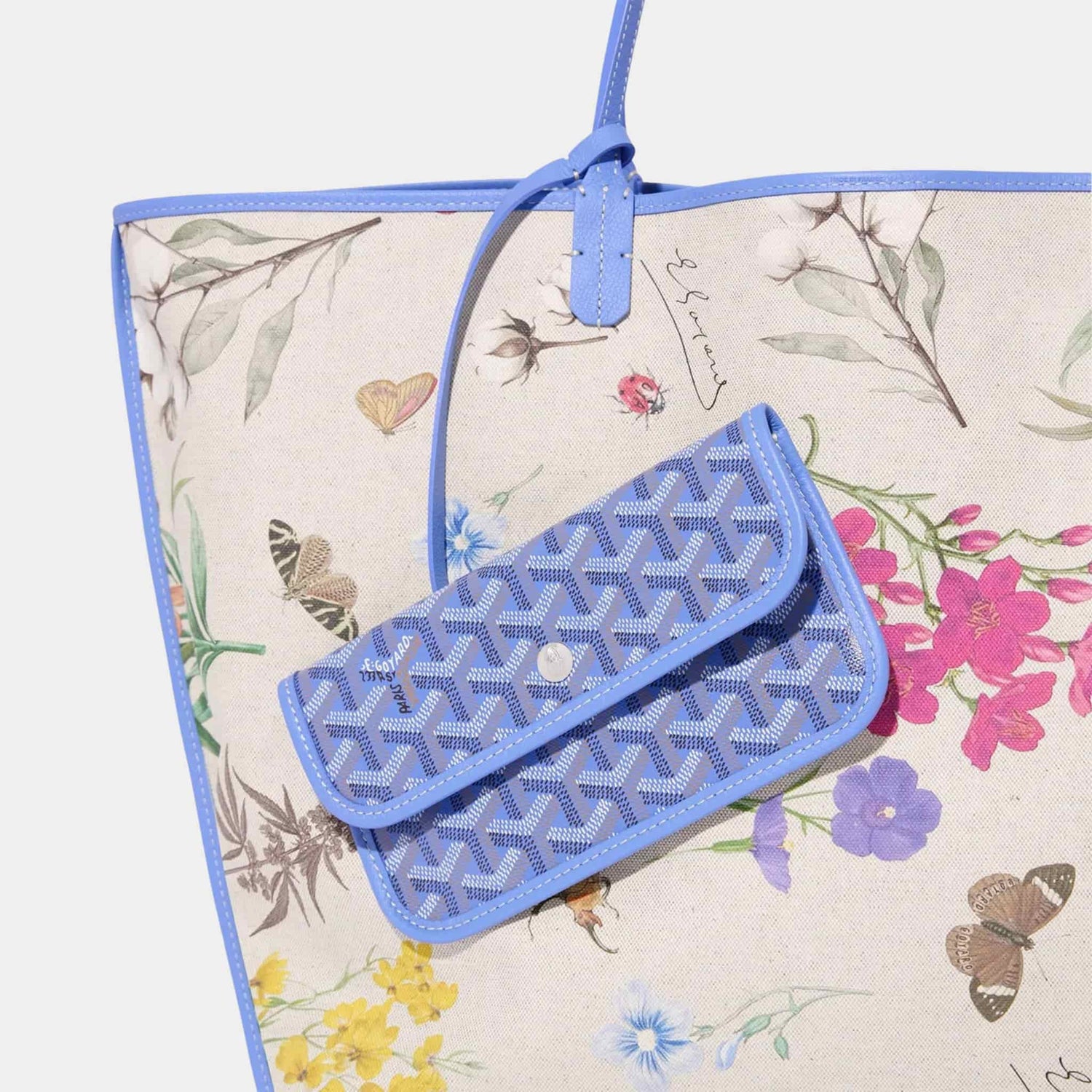 Goyard Saint Louis GM Bag 2025 Limited Edition, Iris, Close