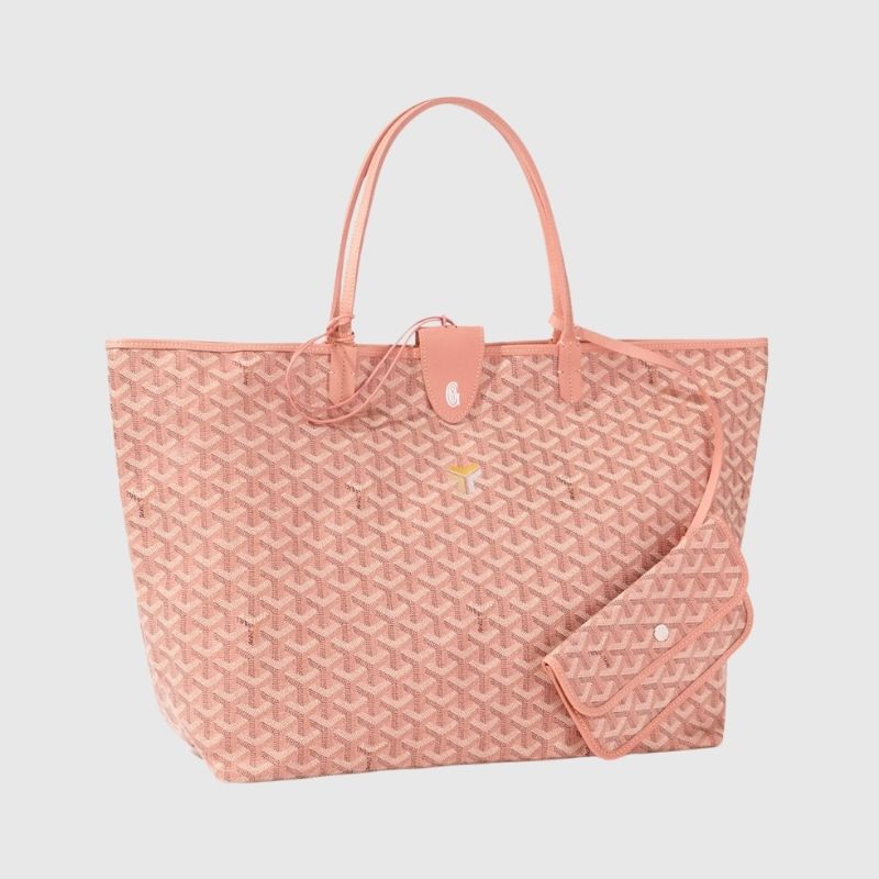 Goyard Saint Louis GM Bag 2024, Pearly Coral, Side View