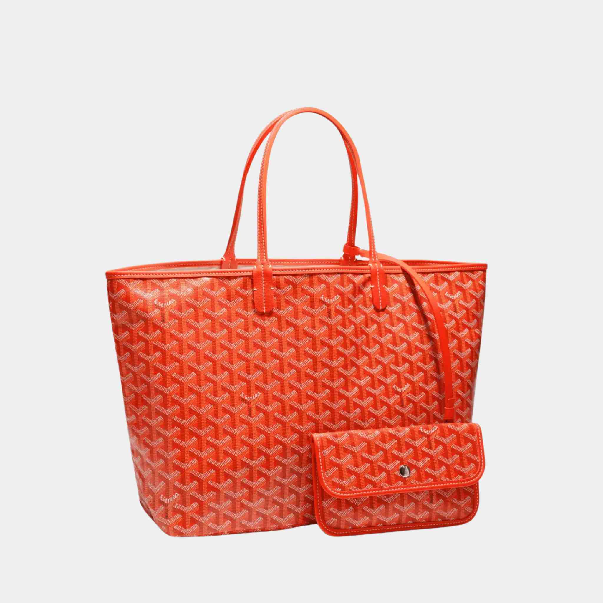 Goyard Saint Louis PM Bag, Orange, Front