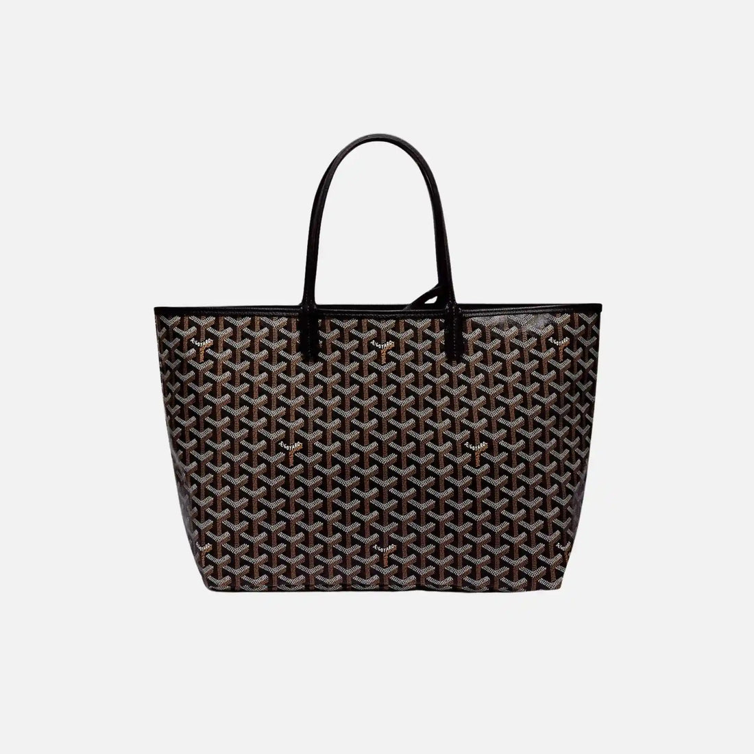 حقيبة Goyard Saint Louis PM، سوداء، من الخلف