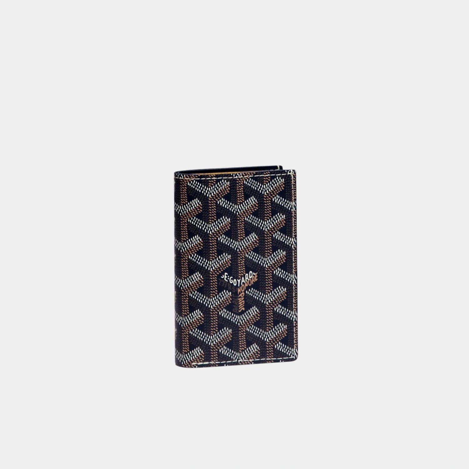 Goyard Saint Pierre Card Wallet, Navy Blue
