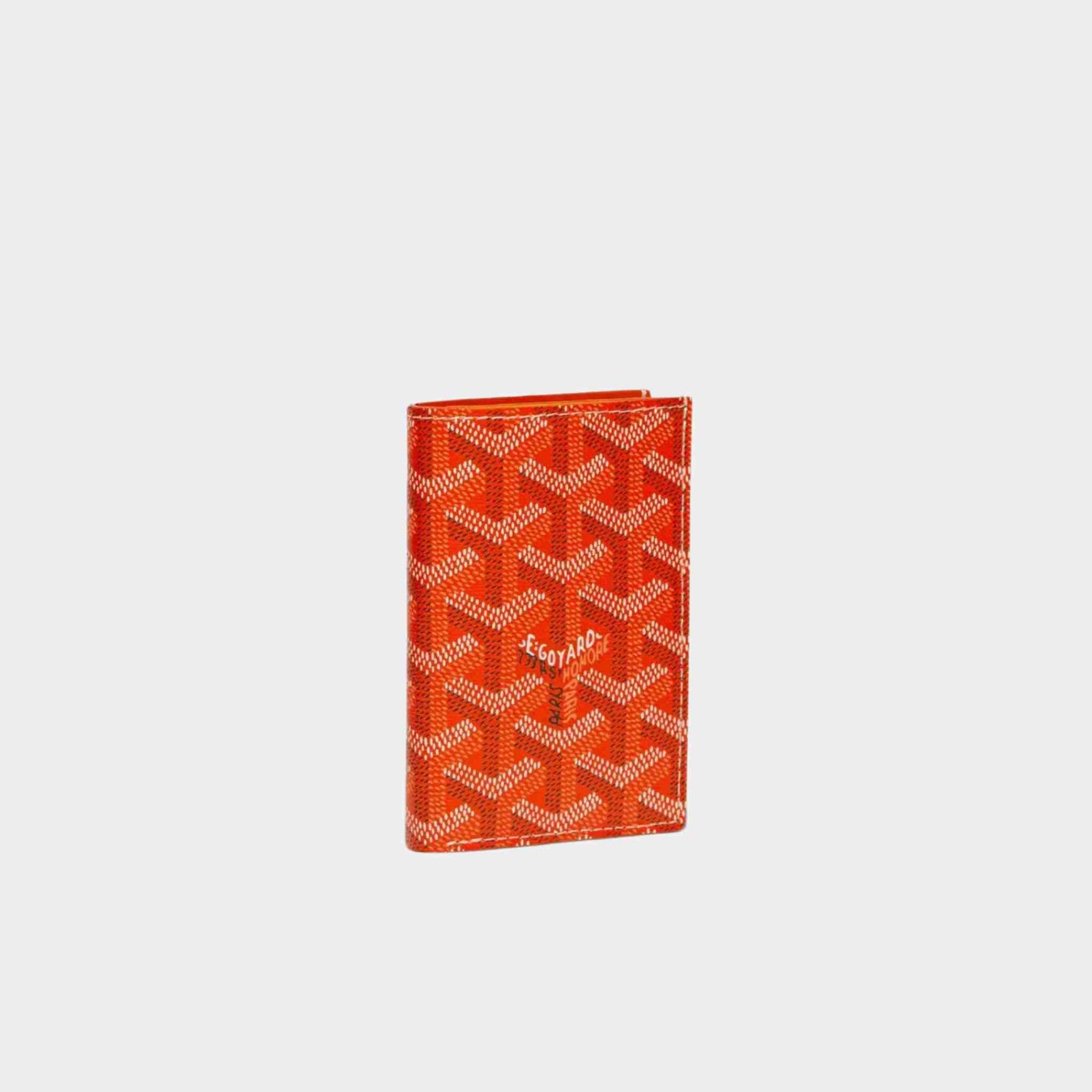 Goyard Saint-Pierre Card Wallet, Red, Front