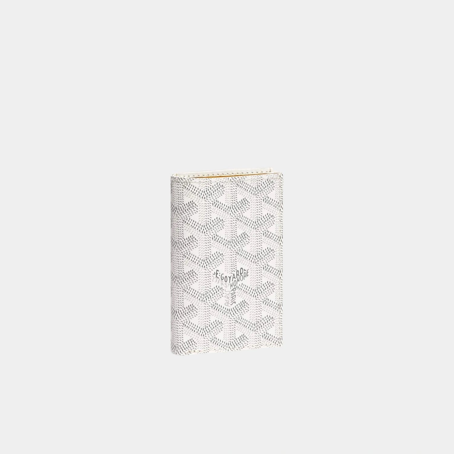Goyard Saint Pierre Card Wallet, White