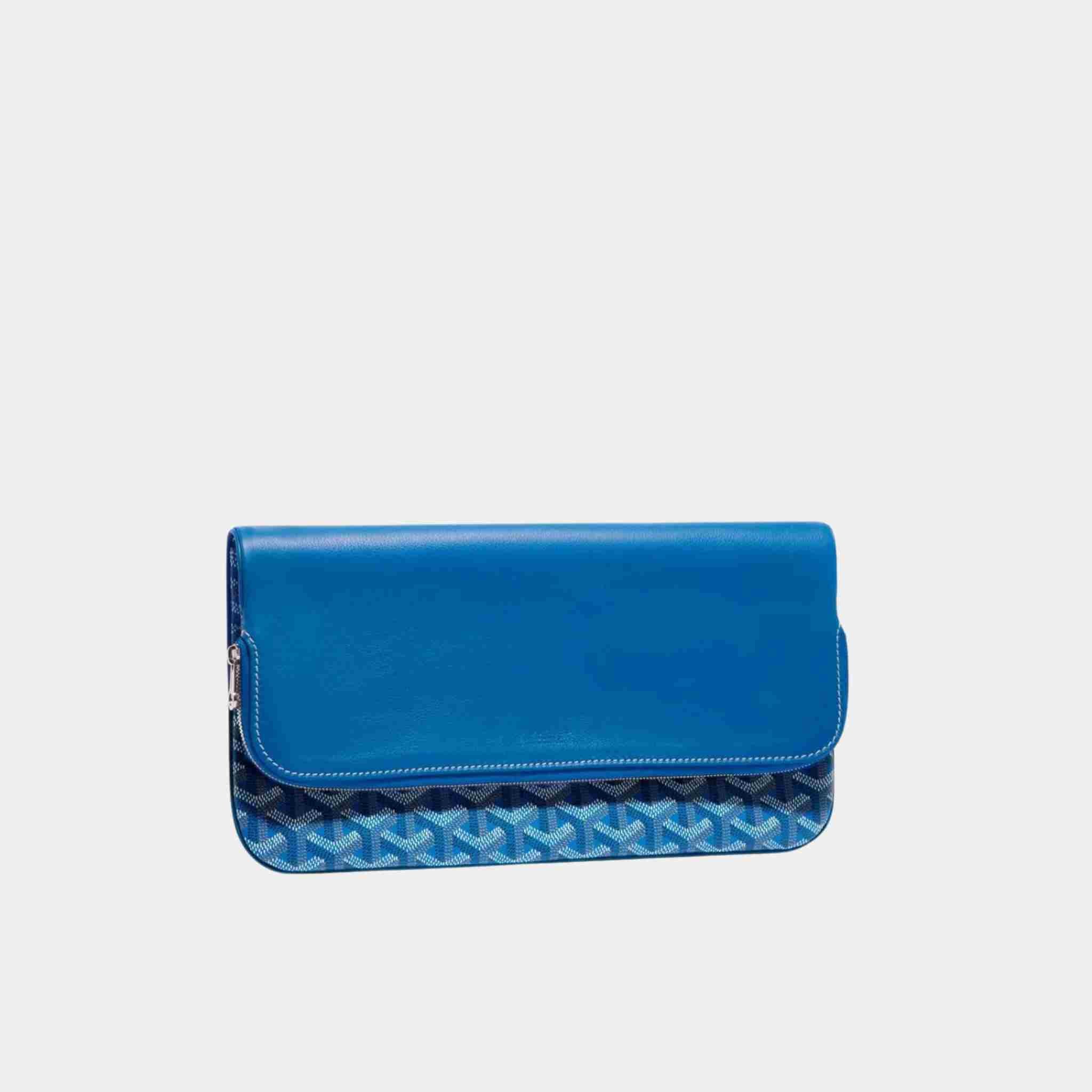 Goyard Sainte-Marie MM Clutch Bag, Sky Blue, Front