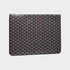 Goyard Senat GM Pouch, Navy Blue, Front