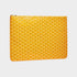 Goyard Senat GM Pouch, Yellow, Front