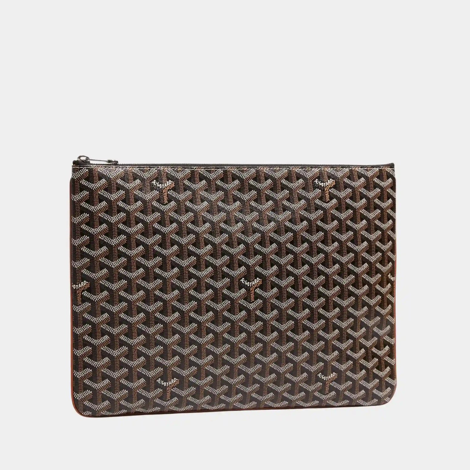 Goyard Senat MGM Pouch , black and tan 