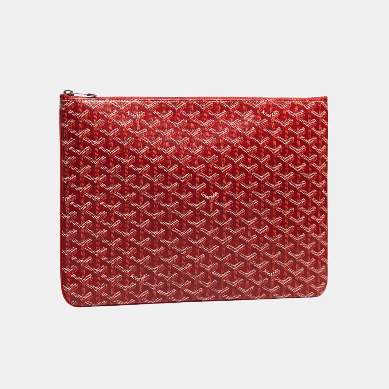 Goyard Senat MGM Pouch, Red, Front