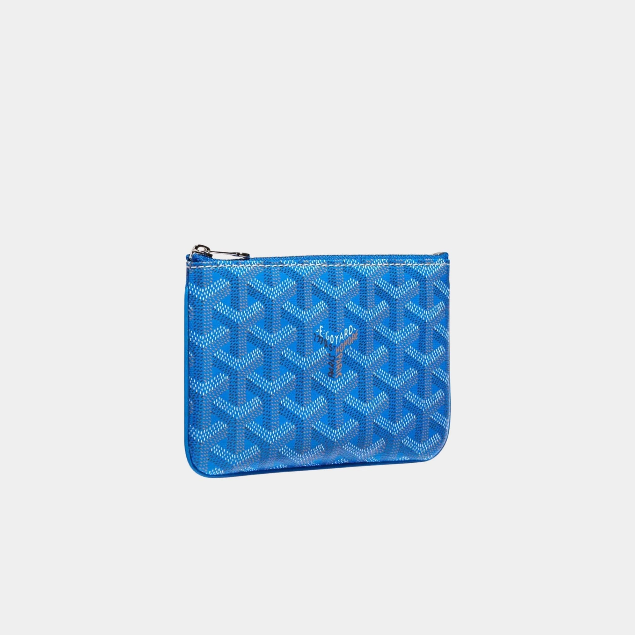 Goyard Senat Mini Pouch Sky Blue