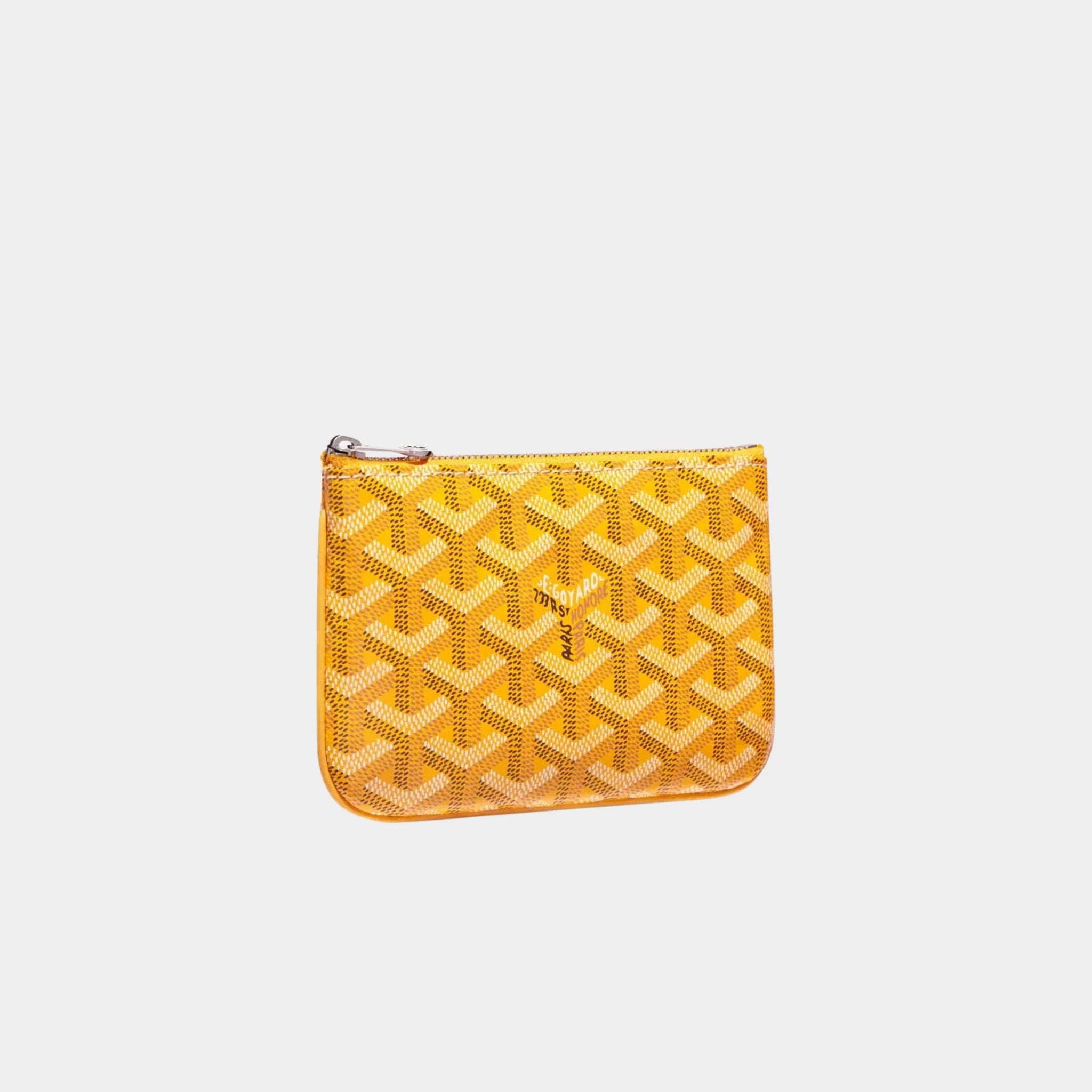 Goyard Senat Mini Pouch Yellow