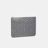 Goyard Senat MM Pouch, Grey, Front