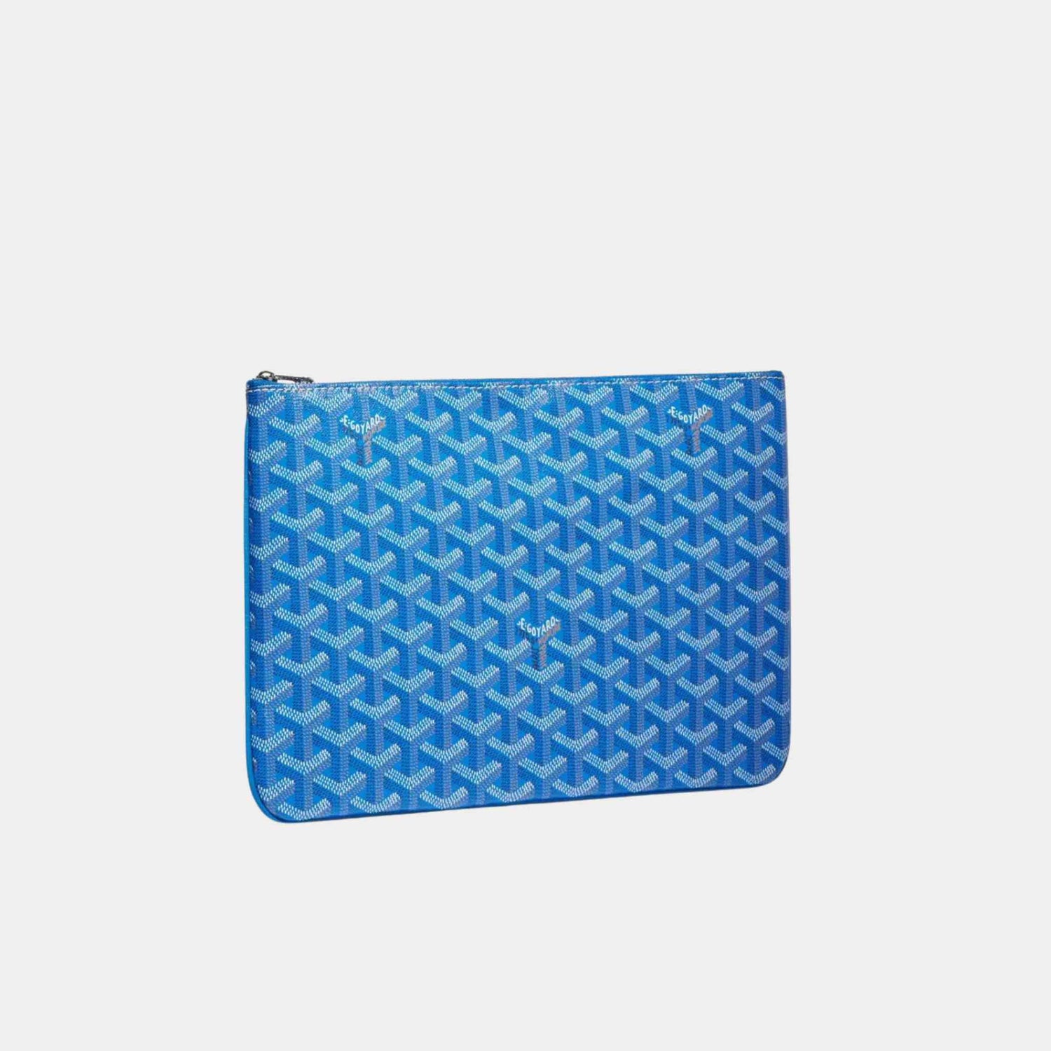 Goyard Senat MM Pouch, Sky Blue, Front