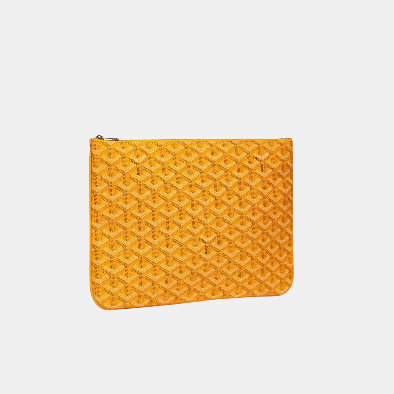 Goyard Senat MM Pouch, Yellow, Front