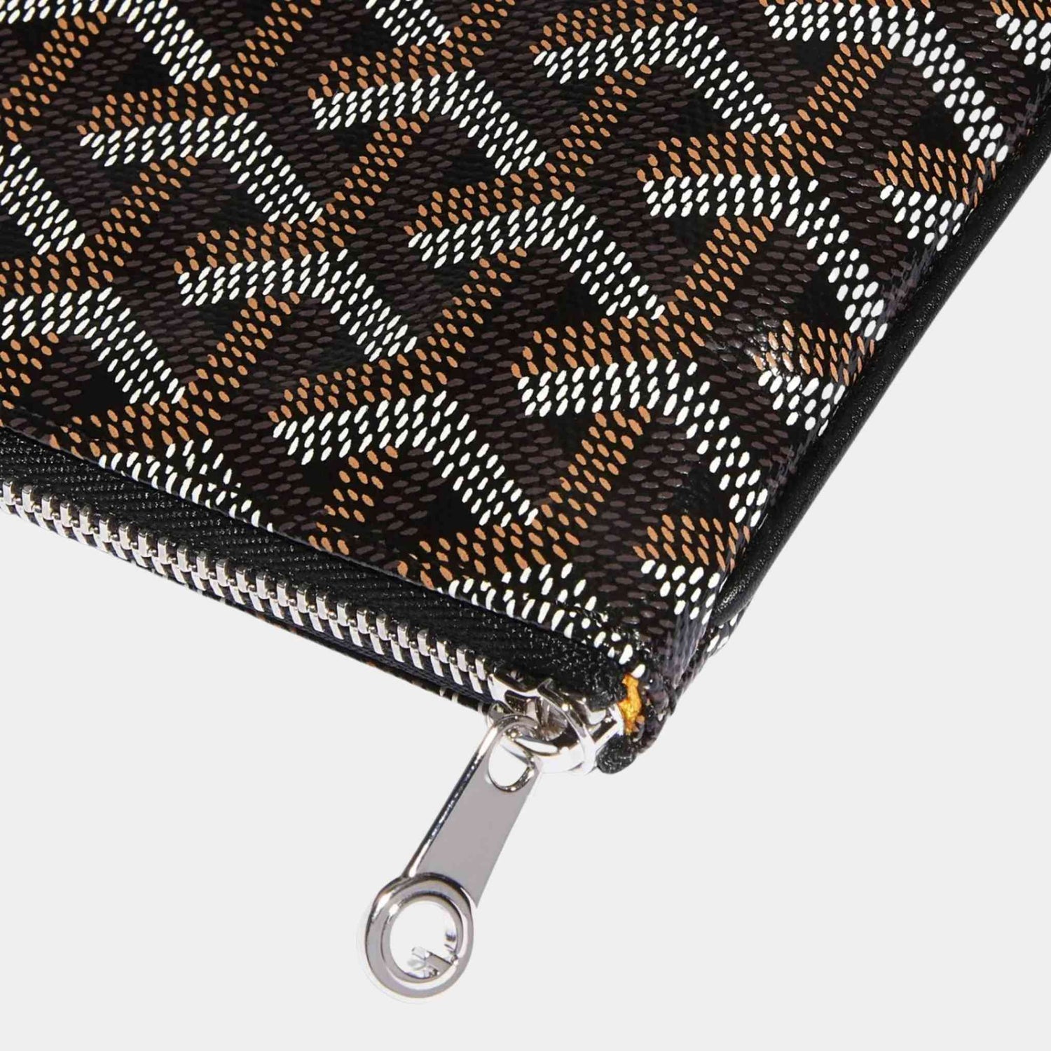 Goyard Senat PM Pouch, Black, Closeup