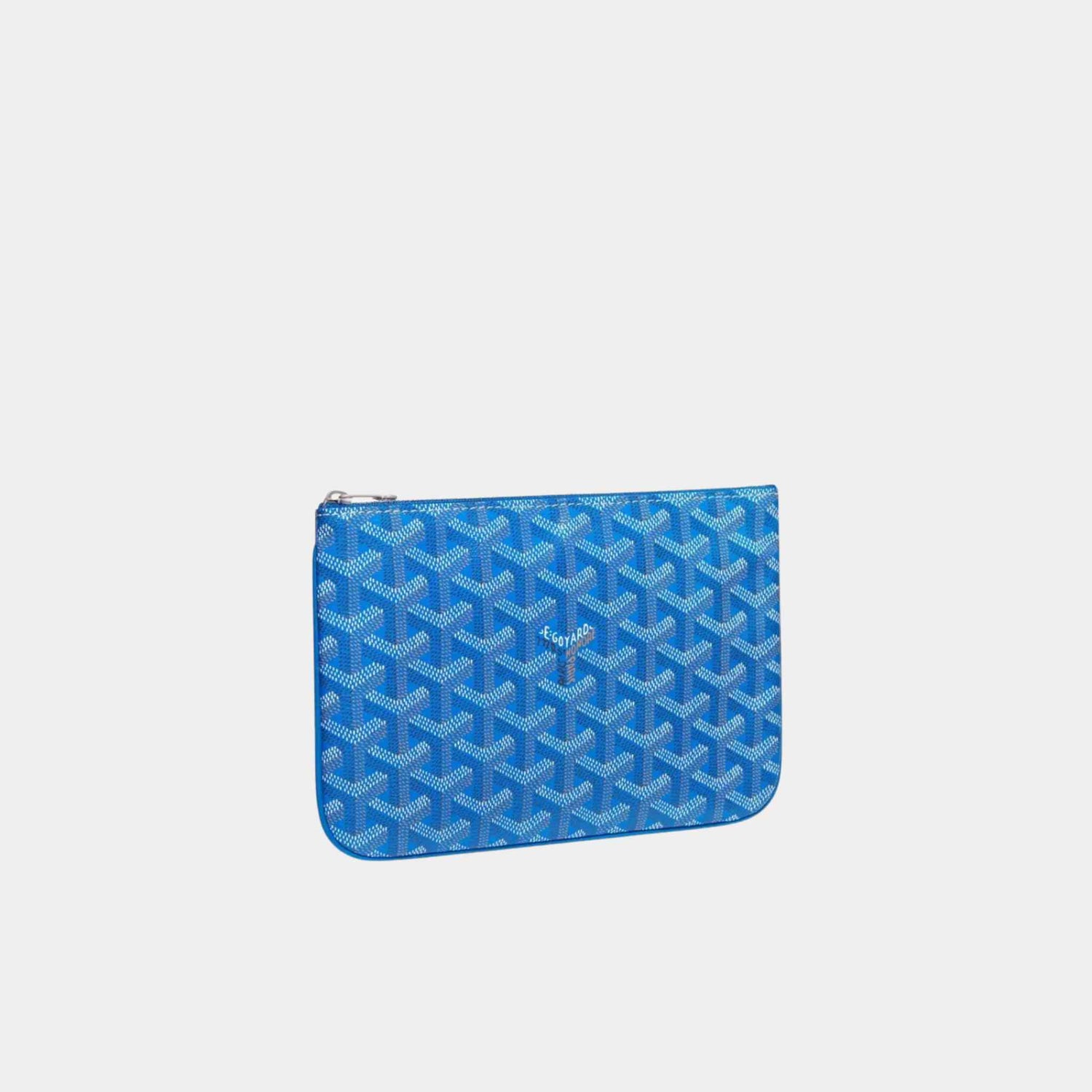 Goyard Senat PM Pouch, Sky Blue, Front