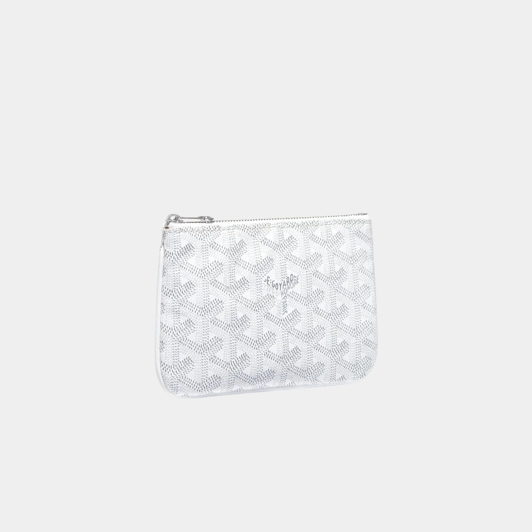 Goyard Senat PM Pouch White