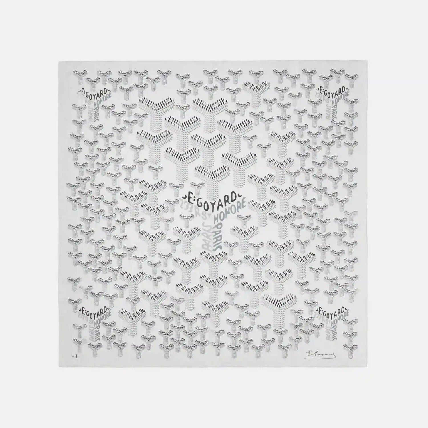 Goyard Shawl No 1, Grey