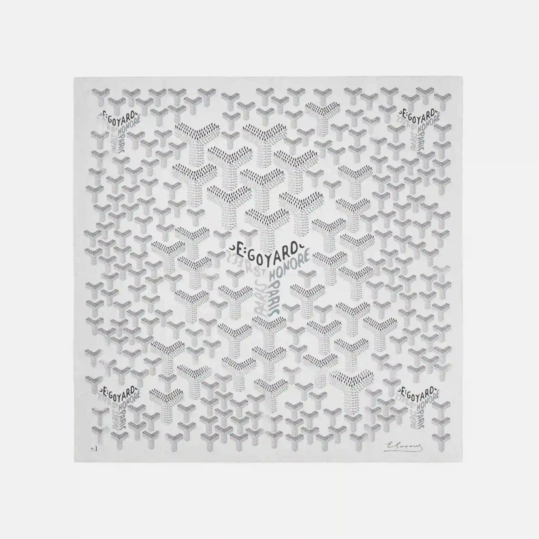 Goyard Shawl No 1, Grey