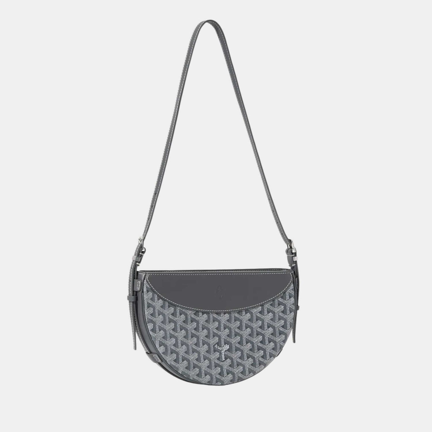 Goyard Swallow Bag Gray, Front