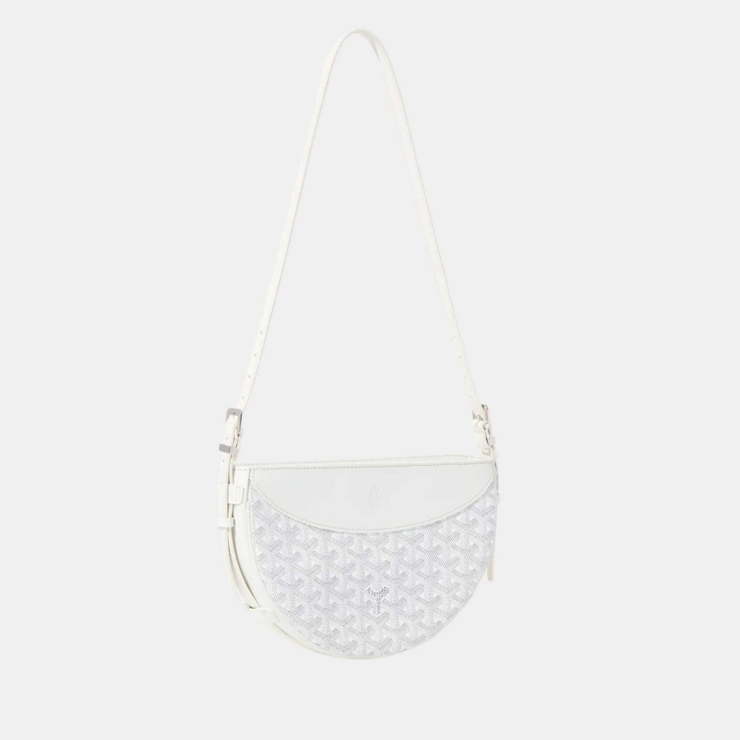 Goyard Swallow Bag White, Front