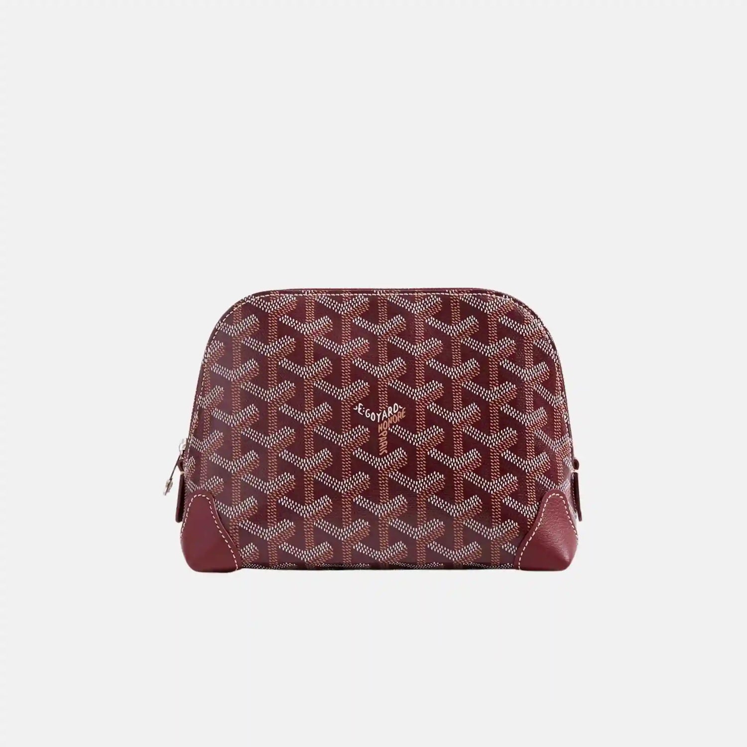 Goyard Vendome Cosmetic Pouch, Burgundy