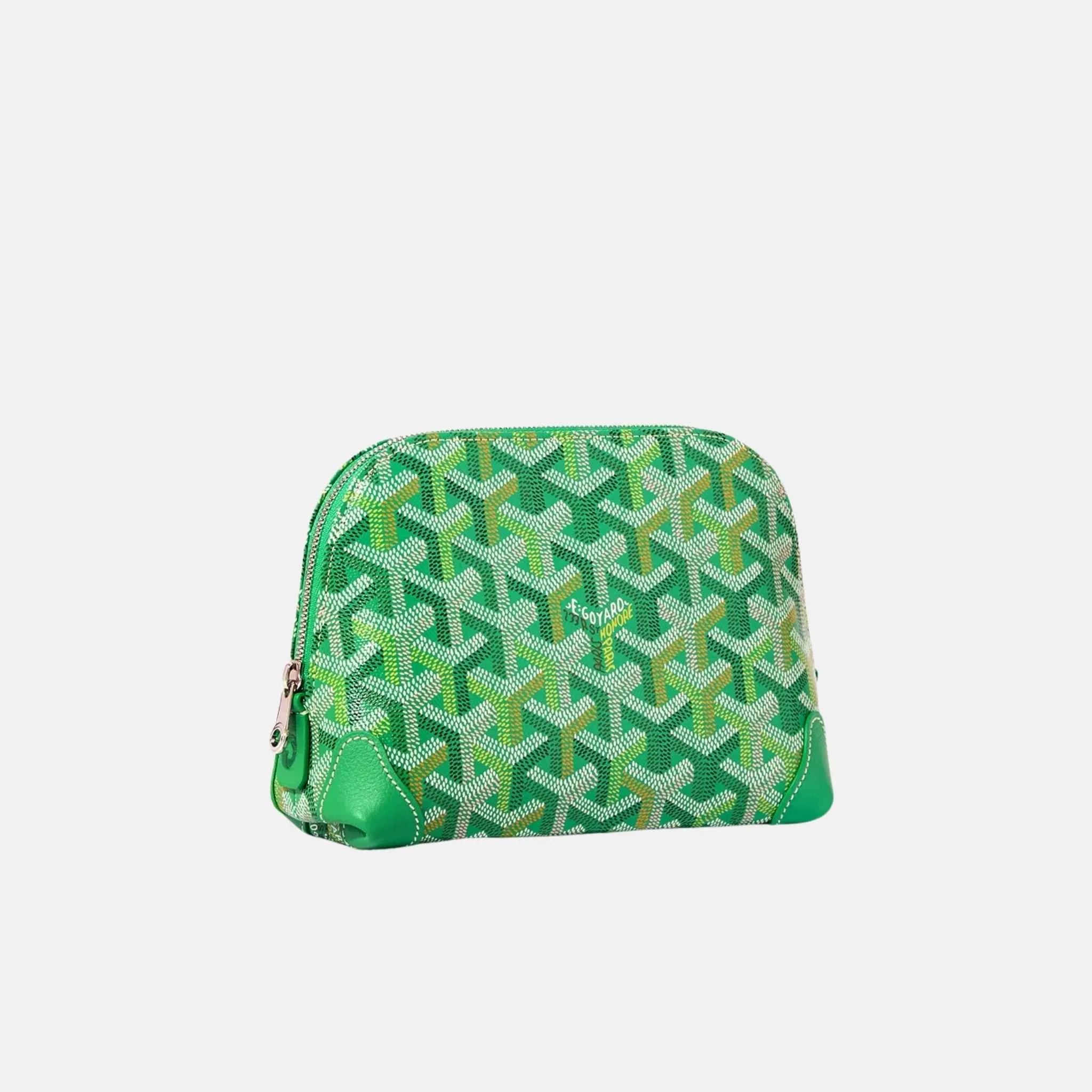 Goyard Vendome Cosmetic Pouch Multicoloured Limited Edition, Meadow Green