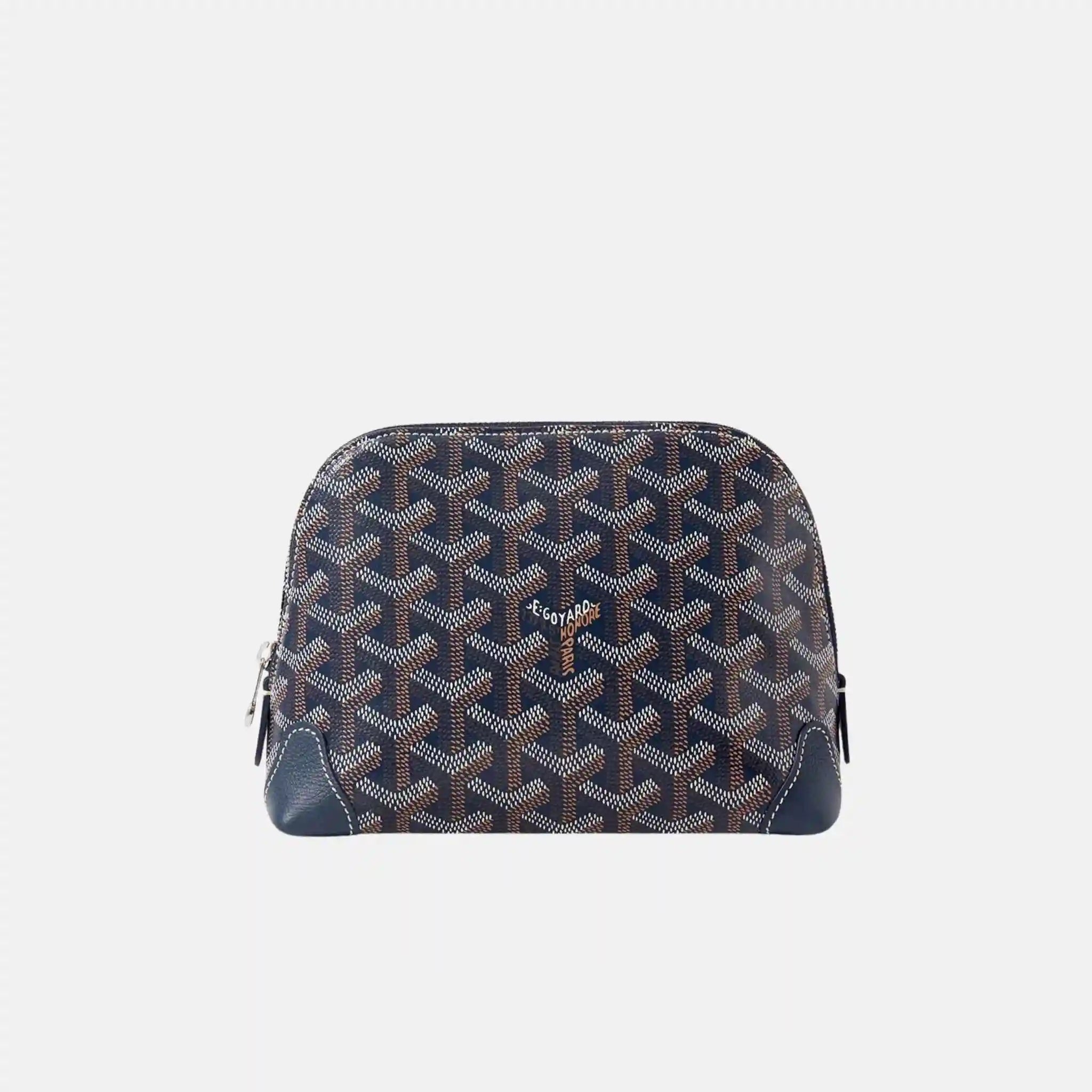 Goyard Vendome Cosmetic Pouch, Navy Blue