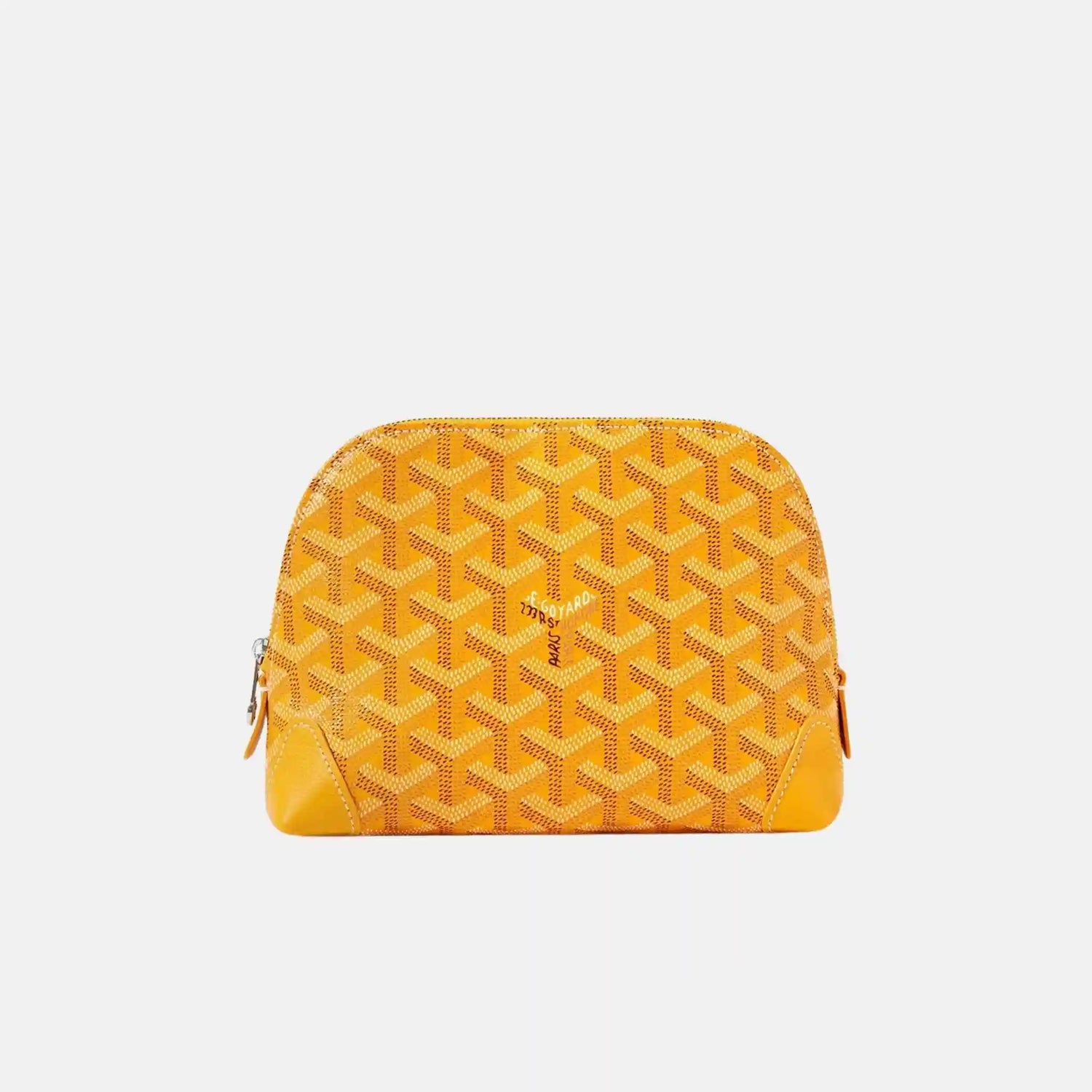 Goyard Vendome Cosmetic Pouch, Yellow