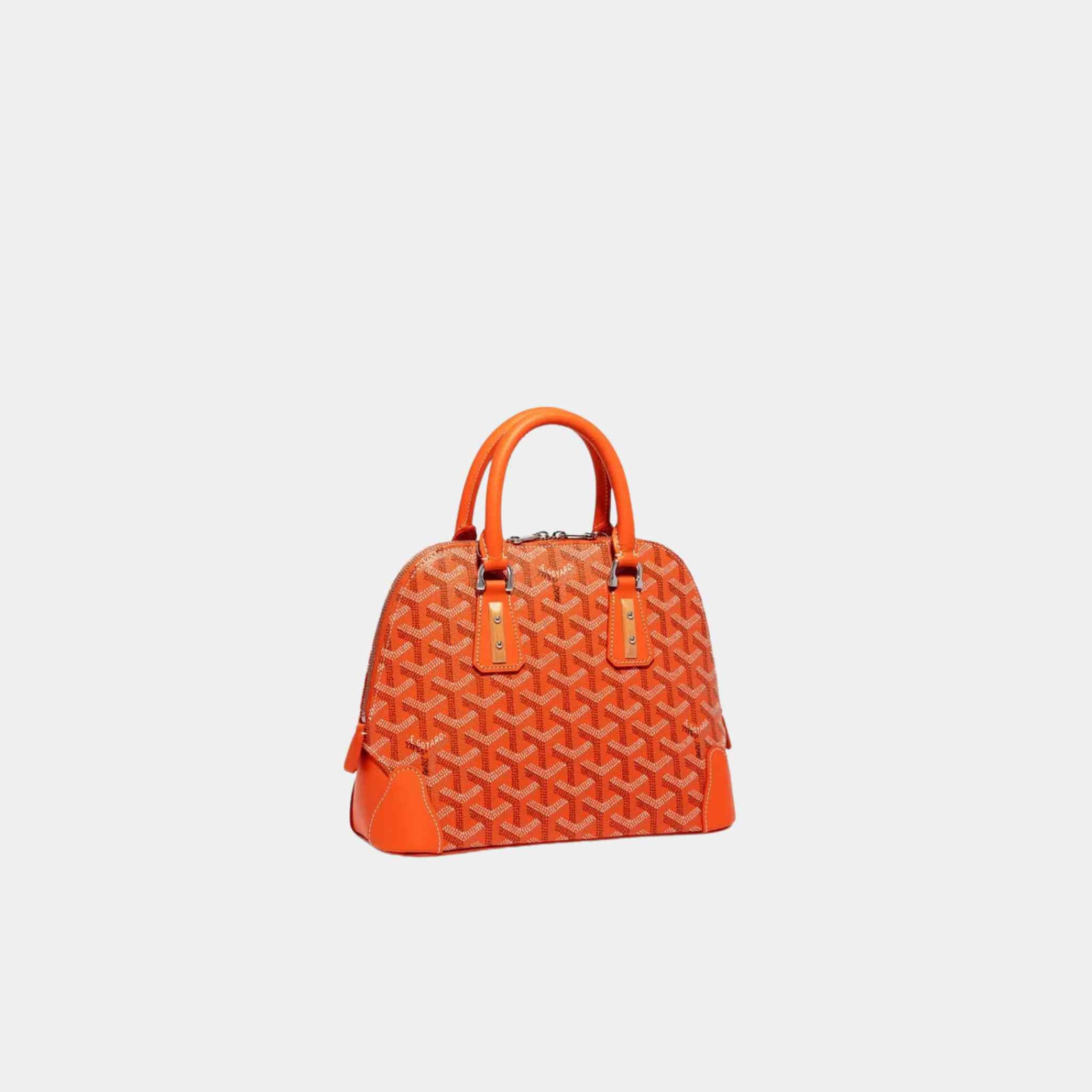 Goyard Vendome Mini Bag, Orange, Front, Side