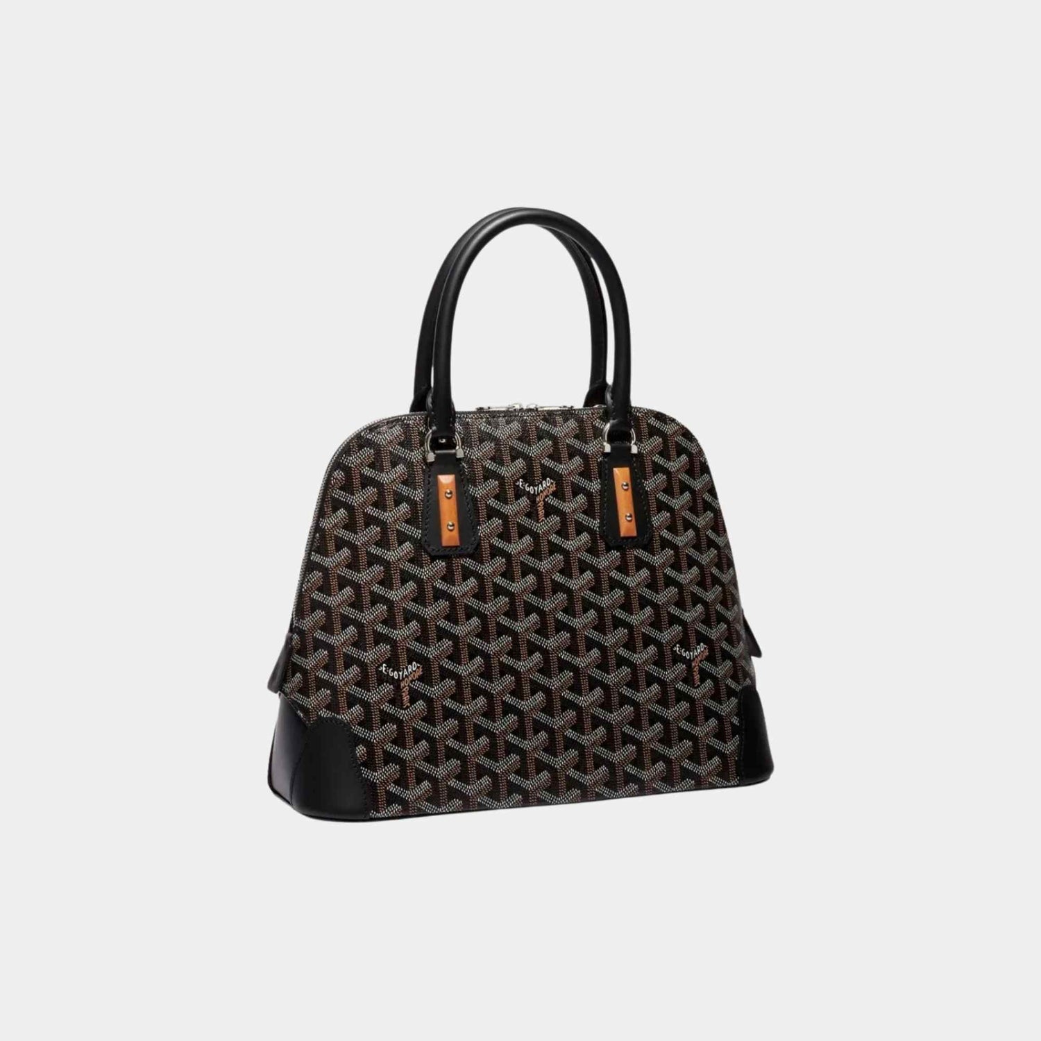 Goyard Vendome PM Bag, Black, Front, Side